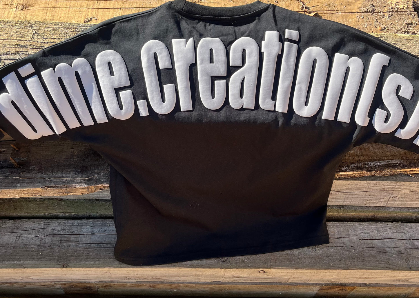 Dime puff print logo T shirt